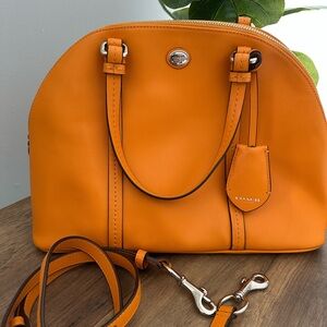 Coach Orange Crossbody or Arm Bag